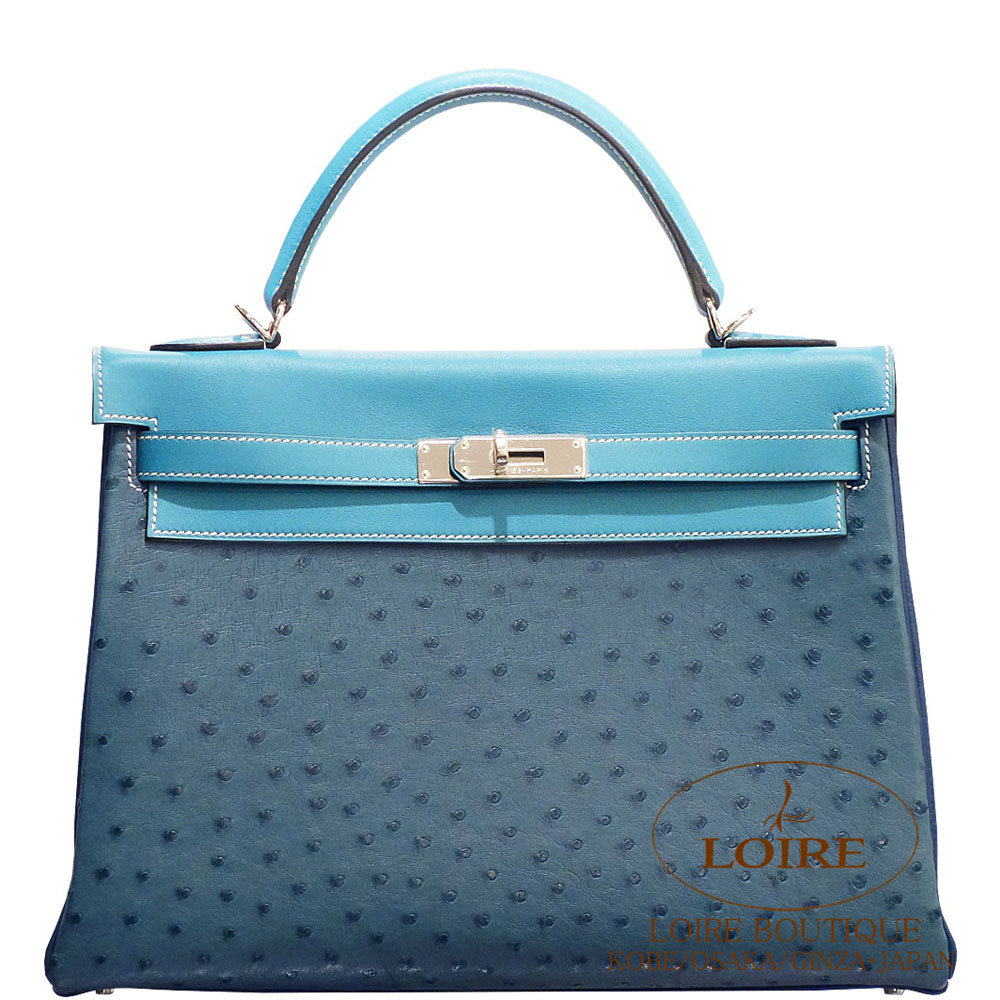 エルメス　空箱　バーキン30　ケリー28 ケリー32 HERMES HERMES(エルメス)/ケリー32（外縫い）/ボックスカーフ×バーミリオン