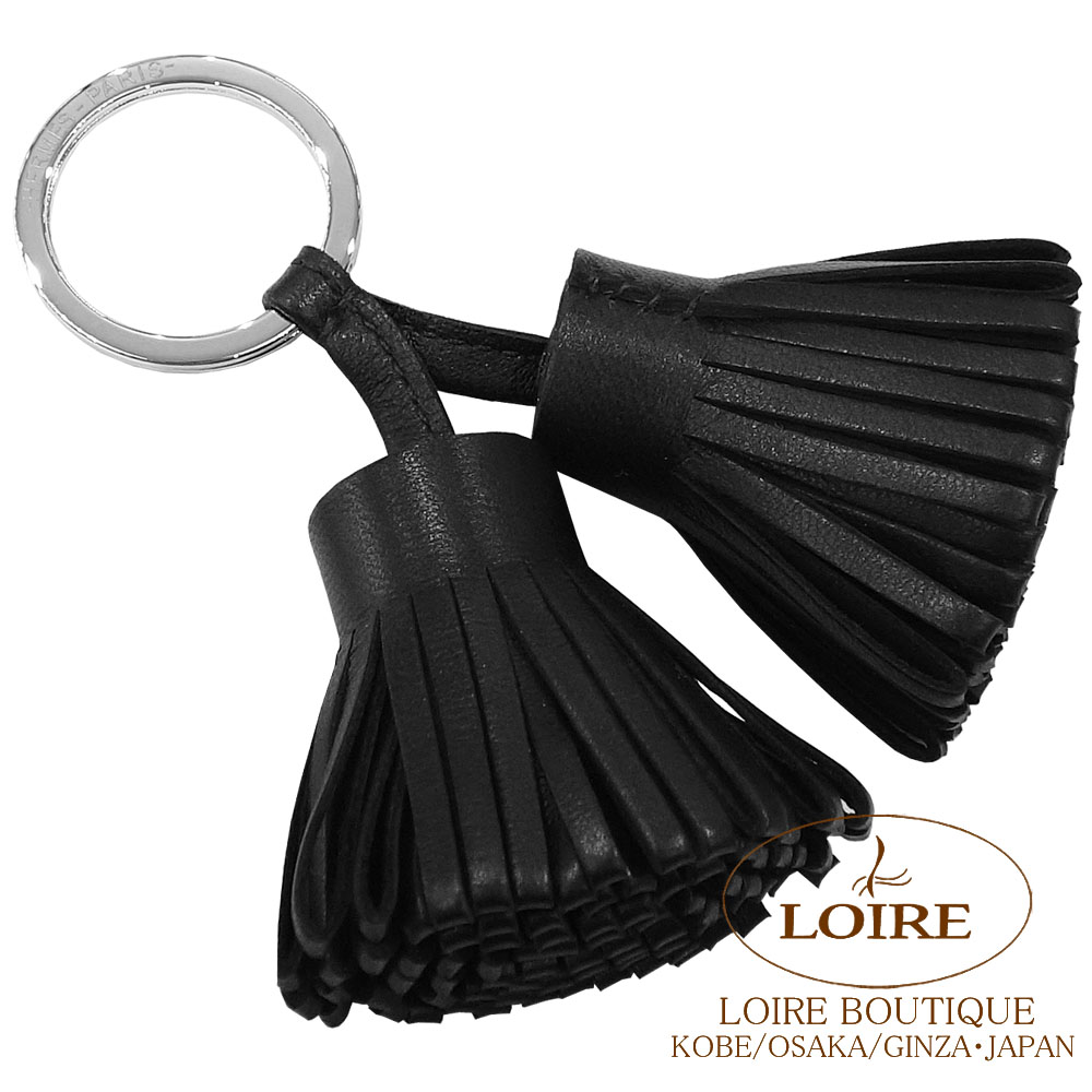 エルメス<br>カルメン ウノドス キーリング<br>クロ×クロ<br