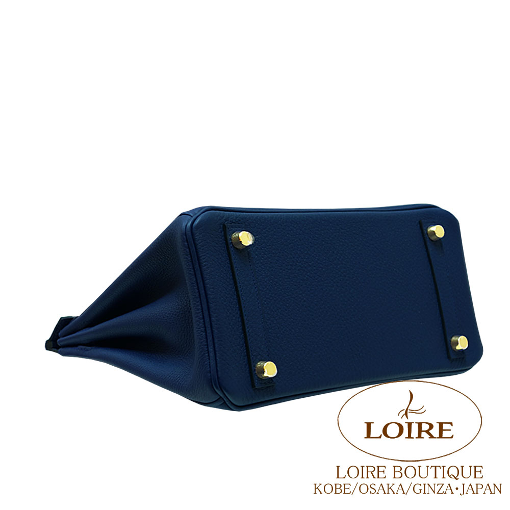 エルメス<br>バーキン 25cm<br>ブルーニュイ<br>トゴ<br