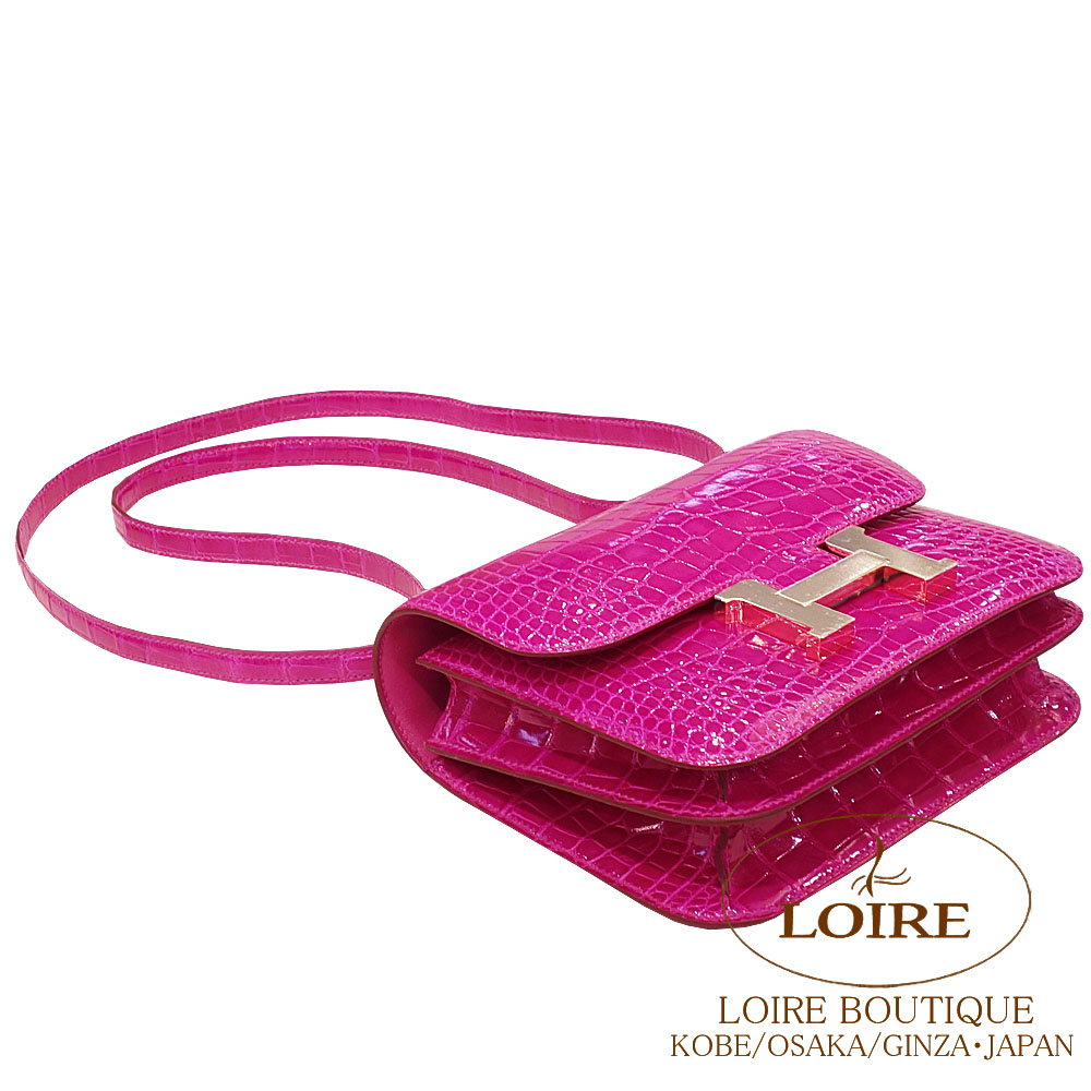 エルメス<br>コンスタンス3 ミニ<br>ローズシェヘラザード<br