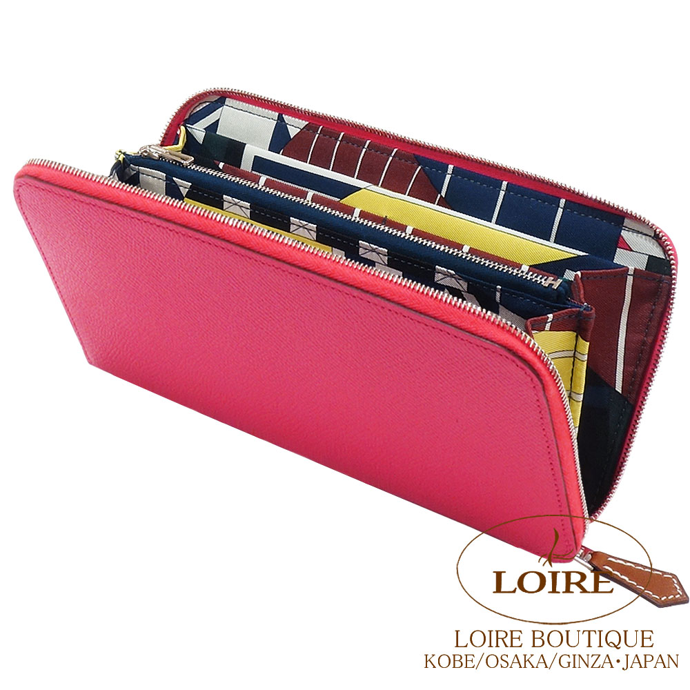 エルメス<br>アザップ シルクイン ロング<br>ローズエクストレーム 
