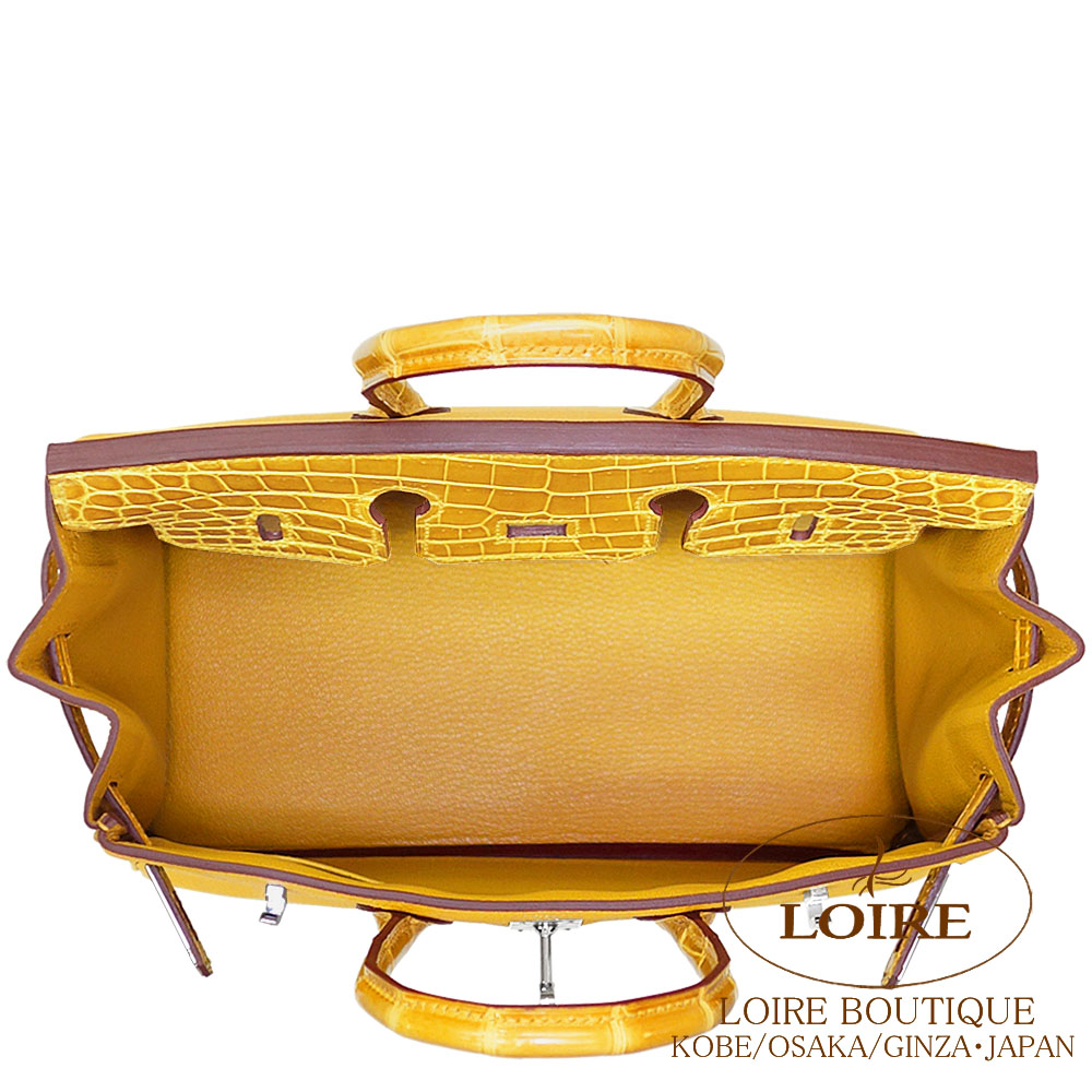 エルメス<br>バーキン 25cm<br>タッチ<br>ジョーヌアンブル<br>トゴ 