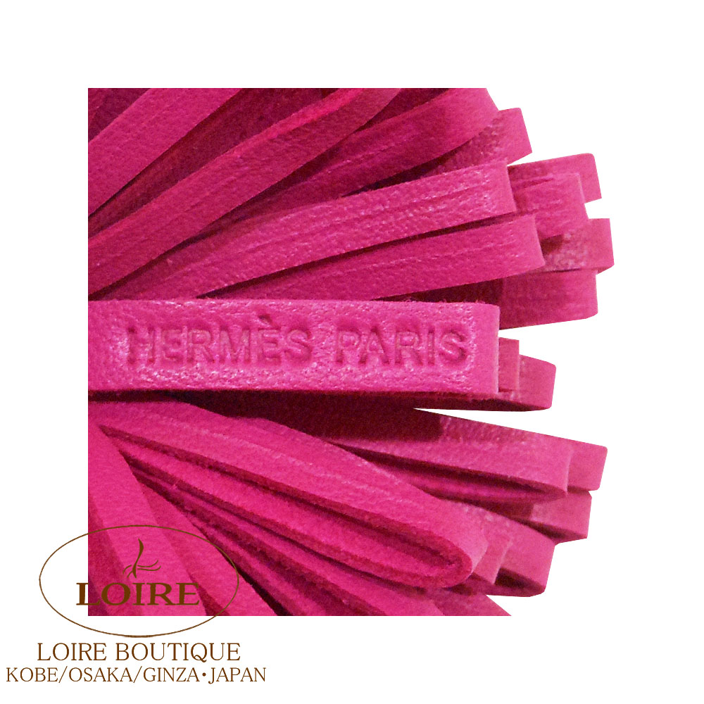 エルメス　カルメン　ウノドス　セレステ　ローズ　パープル　HERMES エルメス<br>カルメン ウノドス キーリング<br>セレステ×ローズ