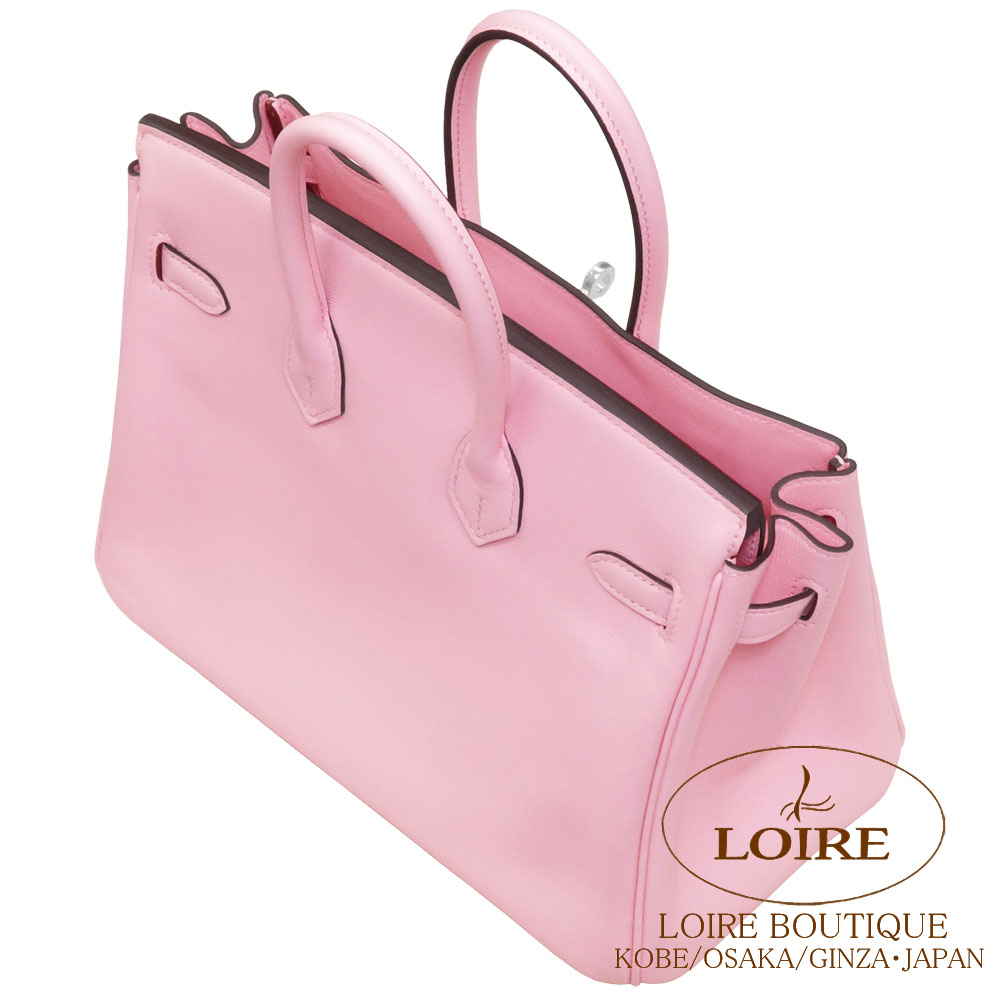エルメス<br>バーキン 25cm<br>ローズサクラ<br>スイフト<br