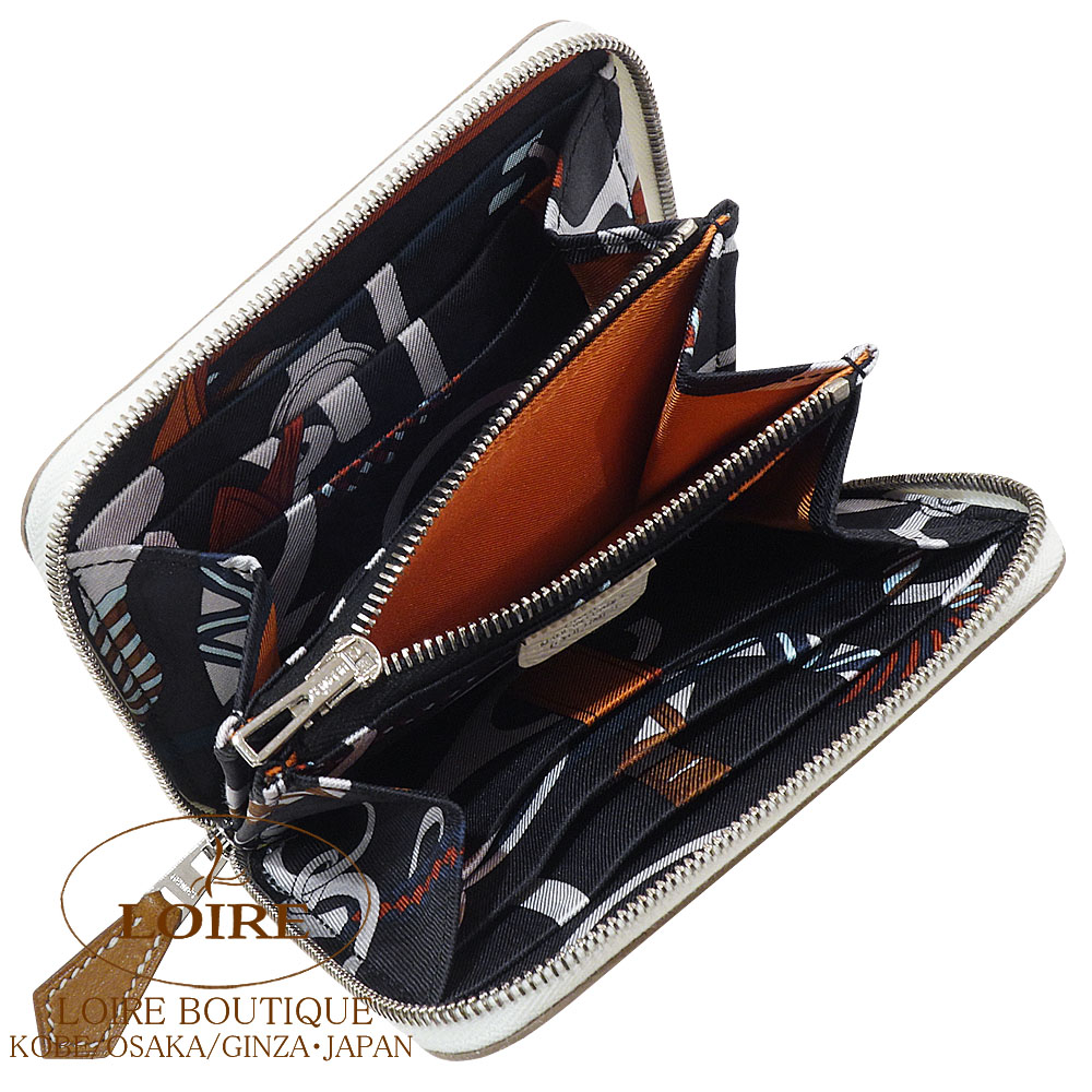 HERMES　アルザップシルクイン　クレ エルメス<br>アザップ シルクイン コンパクト<br>クレ×クロ<br
