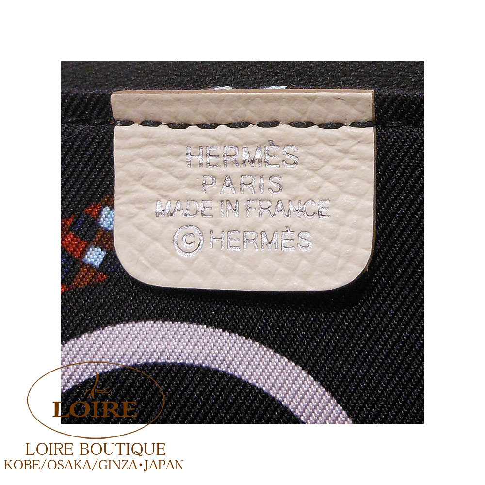 HERMES　アルザップシルクイン　クレ エルメス<br>アザップ シルクイン コンパクト<br>クレ×クロ<br