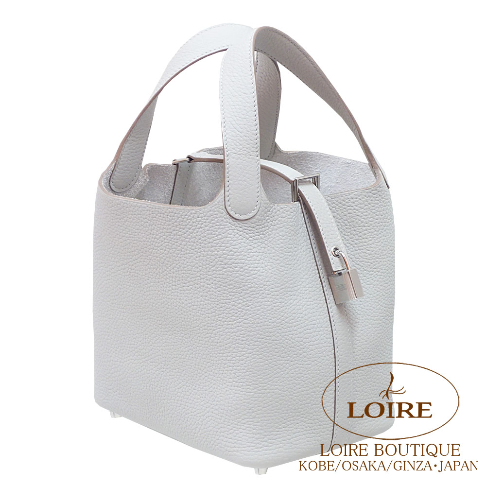 HERMES ピコタンロック18PM グリペール(Gris Pale/M4) エルメス<br>ピコタンロック PM<br>グリペール<br>クレマンス<br
