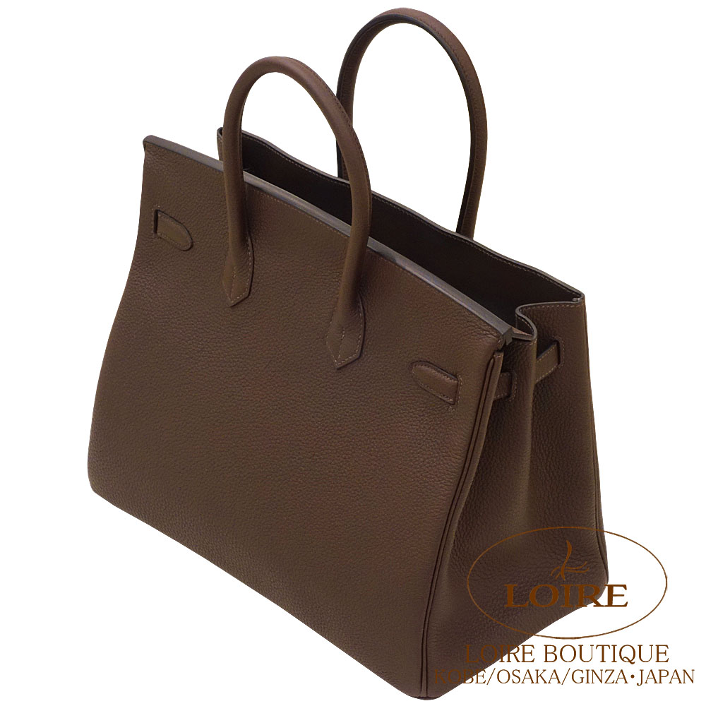 エルメス<br>バーキン 35cm<br>ショコラ<br>トゴ<br>ゴールド