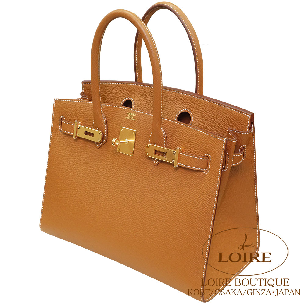 エルメス<br>バーキン 30cm セリエ<br>ゴールド<br>エプソン<br