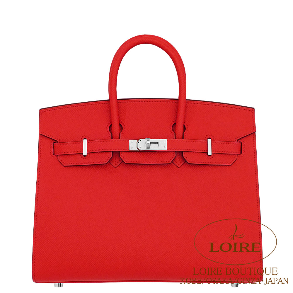 【美品】【超レア】エルメス　No.1497 バーキン25 専用空箱 エルメス<br>バーキン 25cm セリエ<br>ルージュドクール<br>エプソン