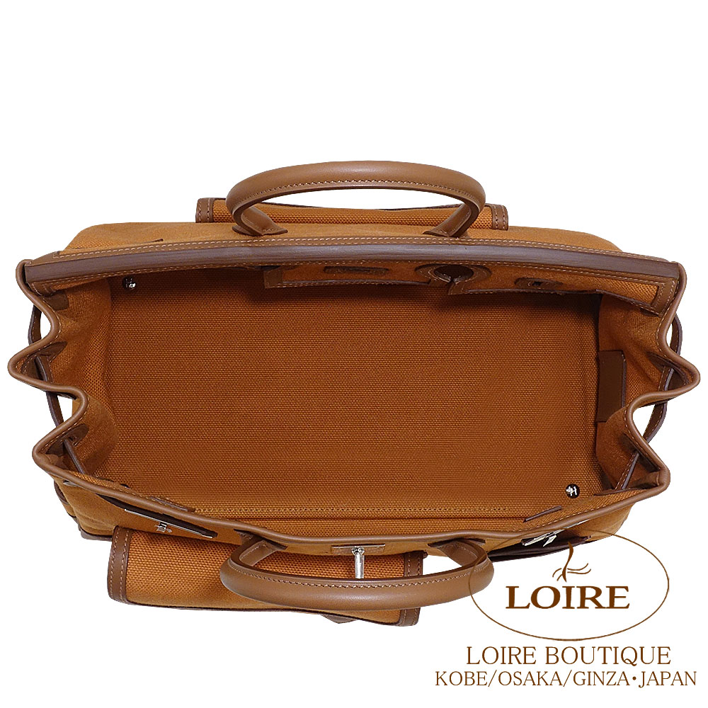 バーキン【銀座本店でクリーニング済】 エルメス 35 ブラウン ゴールド