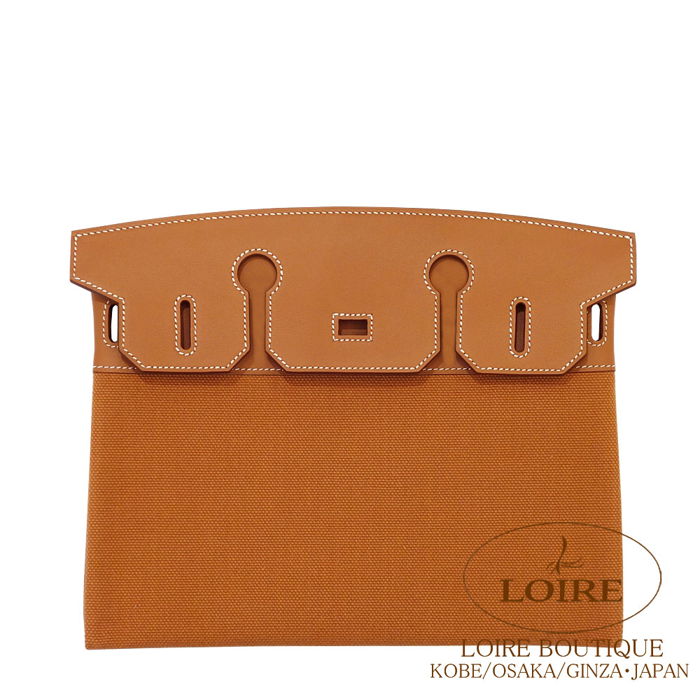 HERMES エルメス　バーキン30空箱 正方形 エルメス バーキン30 オレンジポピー トリヨンクレマンス シルバー金具