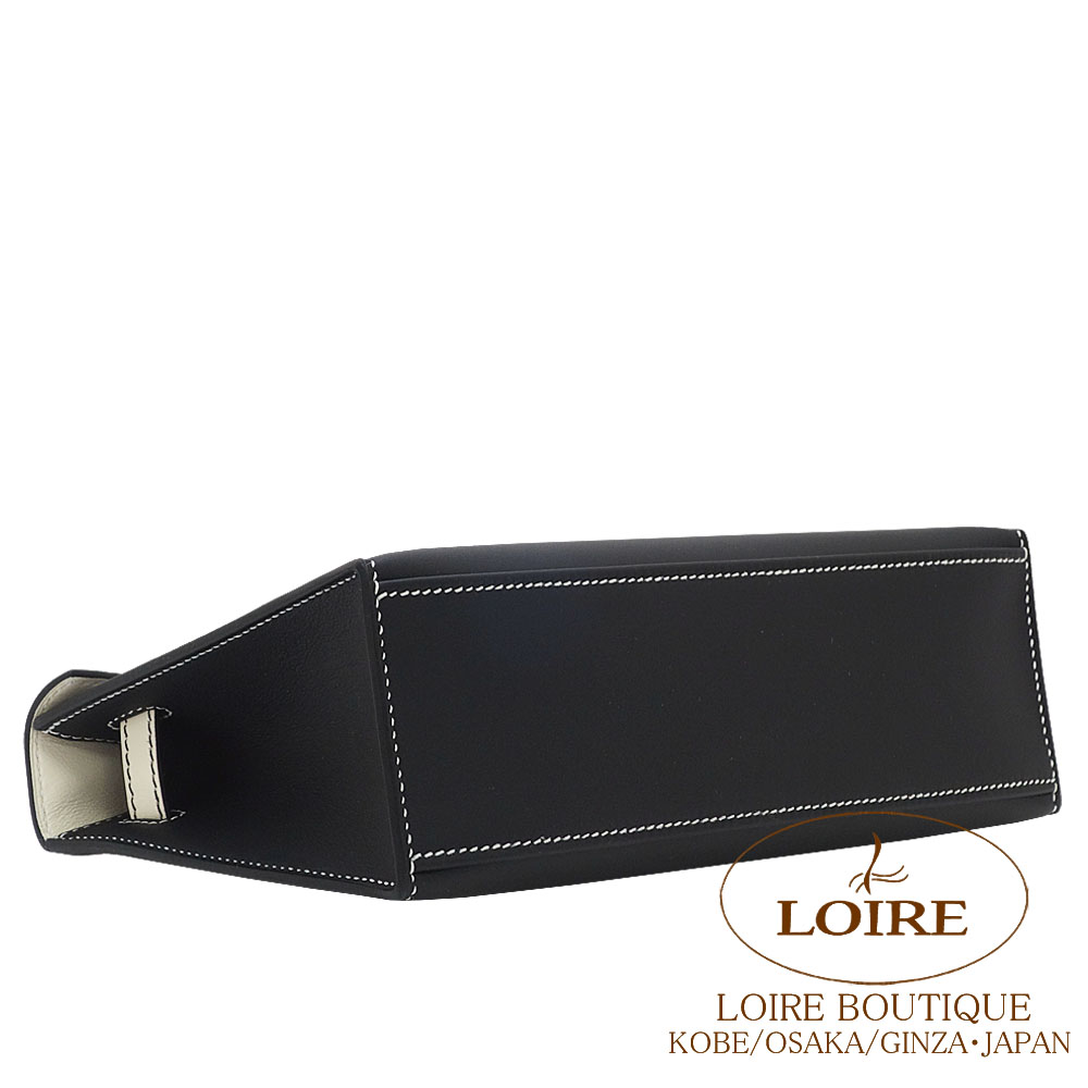エルメス<br>ポシェットケリー<br>パーソナルオーダー<br>クロ×クレ<br 