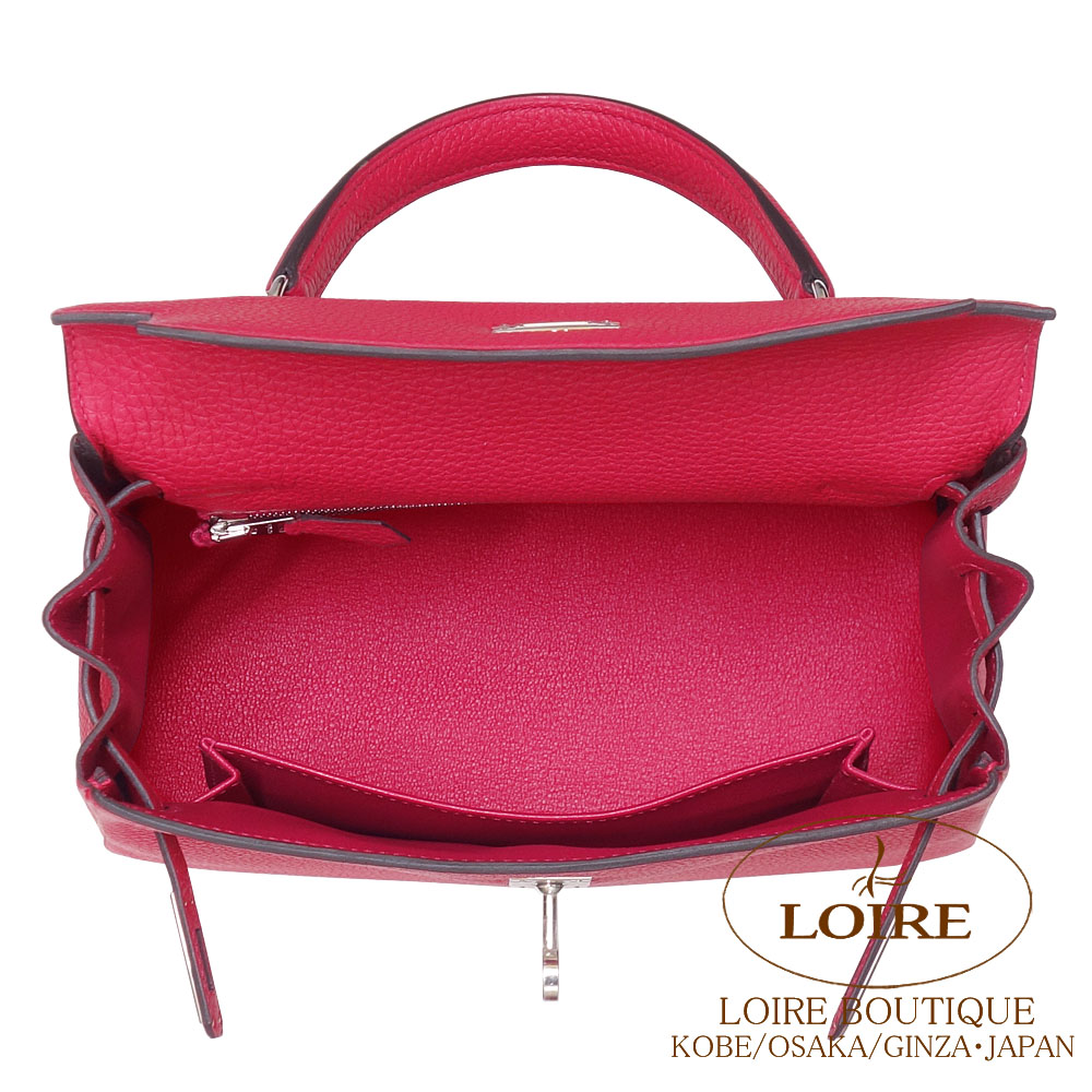 エルメス<br>ケリー 25cm 内縫い<br>フランボワーズ<br>トゴ<br