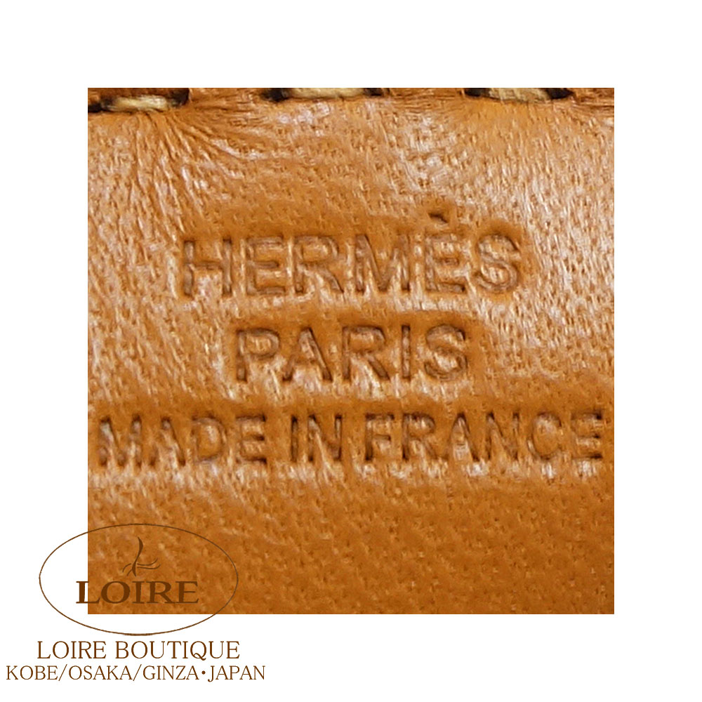 【即発送】HERMES バディチャーム ゴールド×エクリュ 2023年春夏 HERMES エルメス バッグチャーム バディ 犬 アロハ
