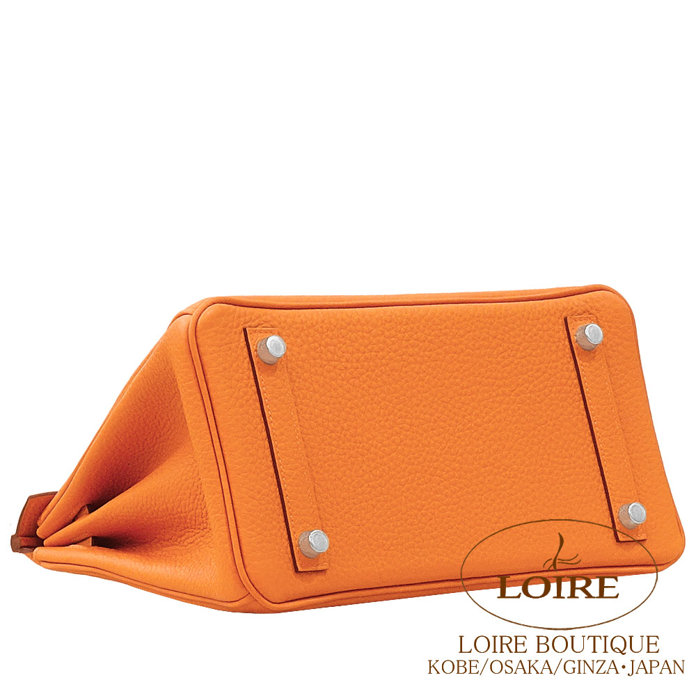 HERMES バーキン25 セリエ オレンジボックス 箱のみ エルメスバーキン25ヴォー・クリスぺ・トゴ ｜ GLINT ｜ 高級時計専門