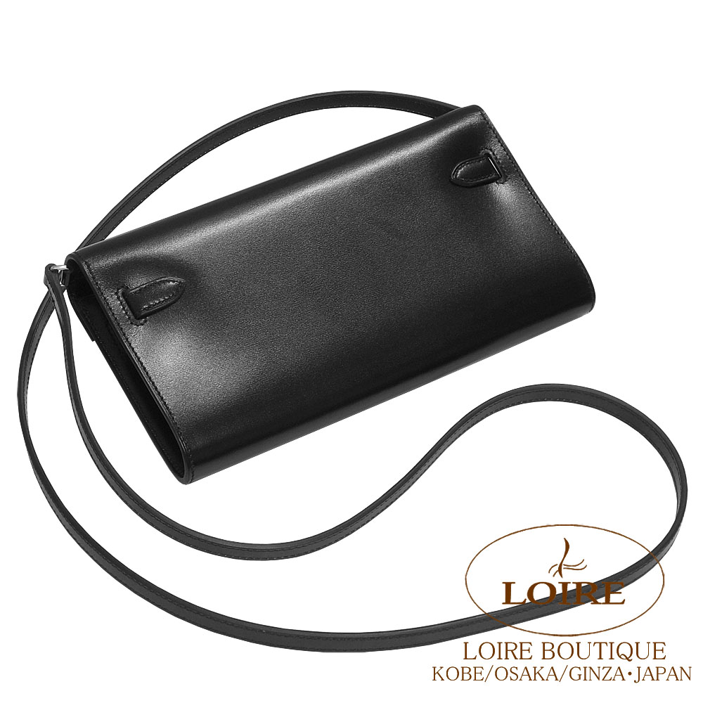 HERMES ケリートゥーゴーの箱 楽天市場】エルメス ケリートゥー・ゴー クロ ボックスカーフ シルバー