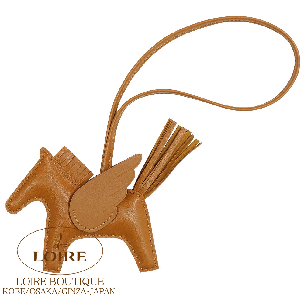 エルメス<br>ロデオ ペガサス PM チャーム<br>ゴールド<br>アニオン