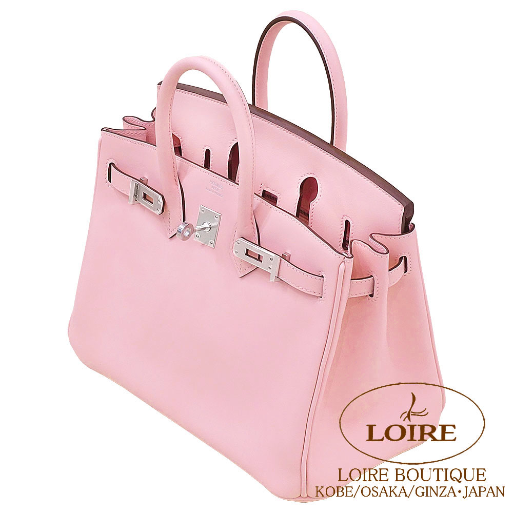 【HERMES】エルメス☆入手困難シルバー金具☆人気カラーのさくらピンク☆ エルメス ケリーダンス ローズサクラ スイフト シルバー金具 【新品