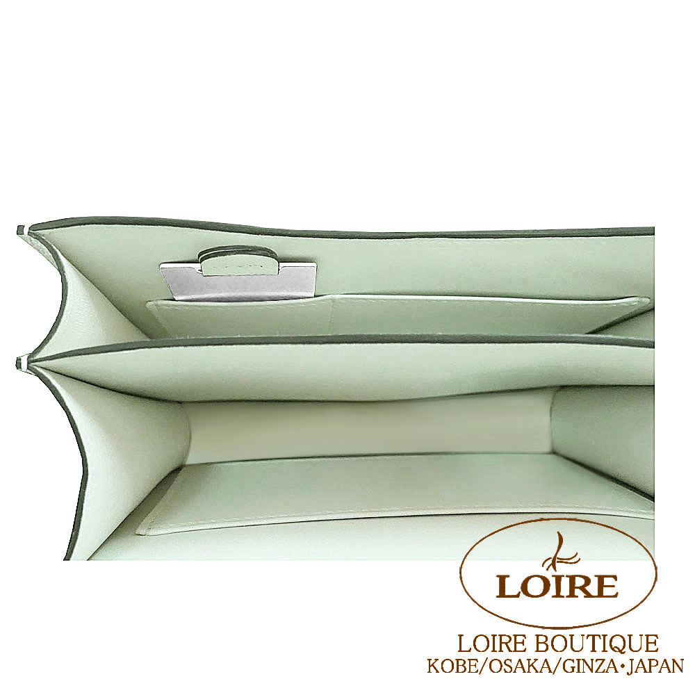 エルメス<br>コンスタンス ミニ<br>ミラー付き<br>ヴェールフィズ<br  