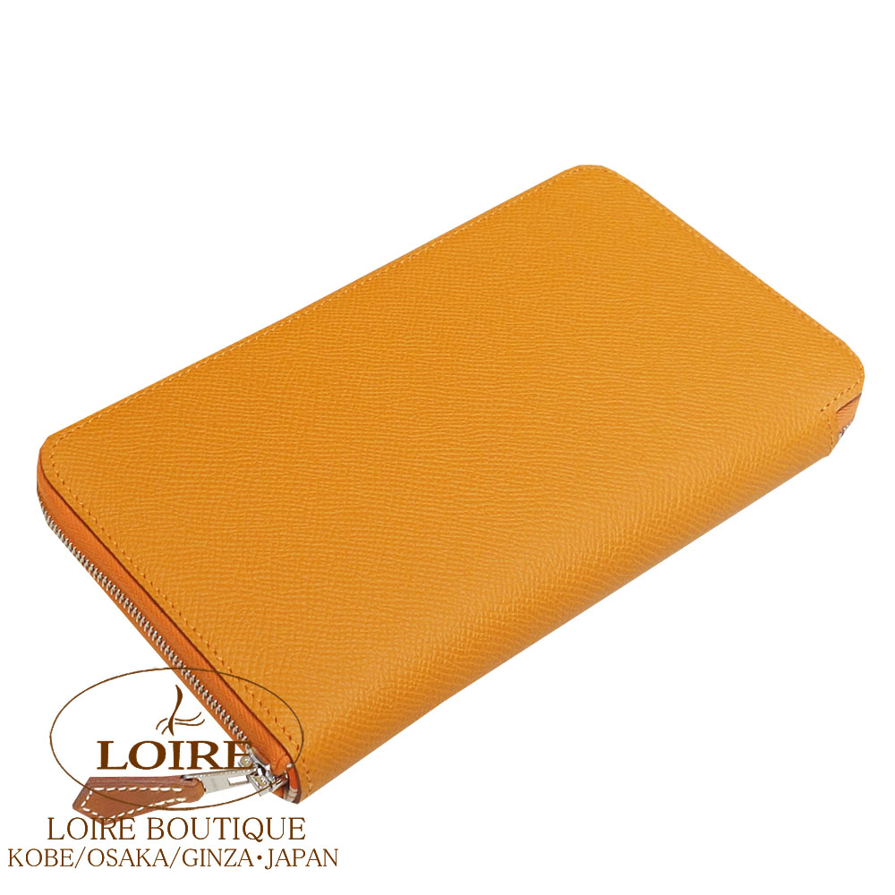 HERMES　入手困難　シルクイン　ヴォー・エプソン　パース　オレンジ HERMES（エルメス） アザップ アジェンダ シルクイン ブランドオフ