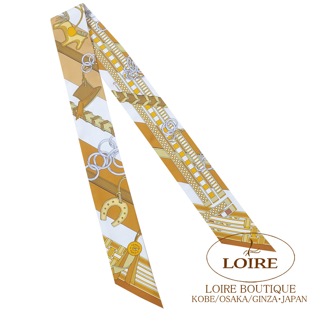 エルメス<br>トゥイリー<br>馬勒とチャーム<br>キャラメル×シロ