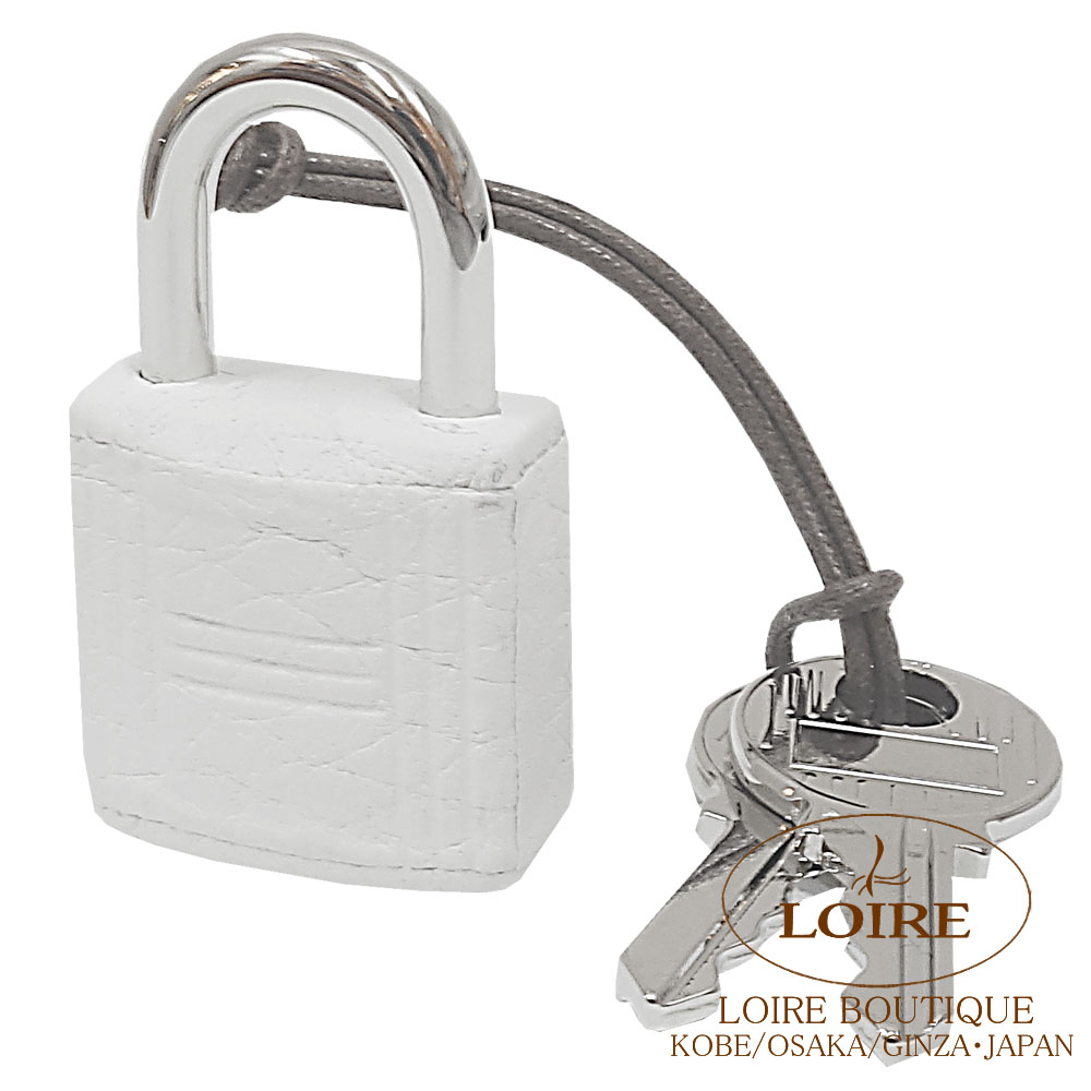【HERMES】ピコタンロックPM/ニューホワイト/シルバー金具 新品)HERMES エルメス ピコタン ロックPM トリヨンクレマンス
