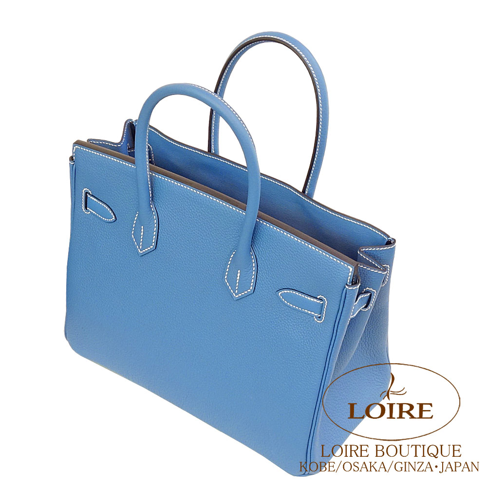 エルメス<br>バーキン 30cm<br>ニューブルージーン<br>トゴ<br