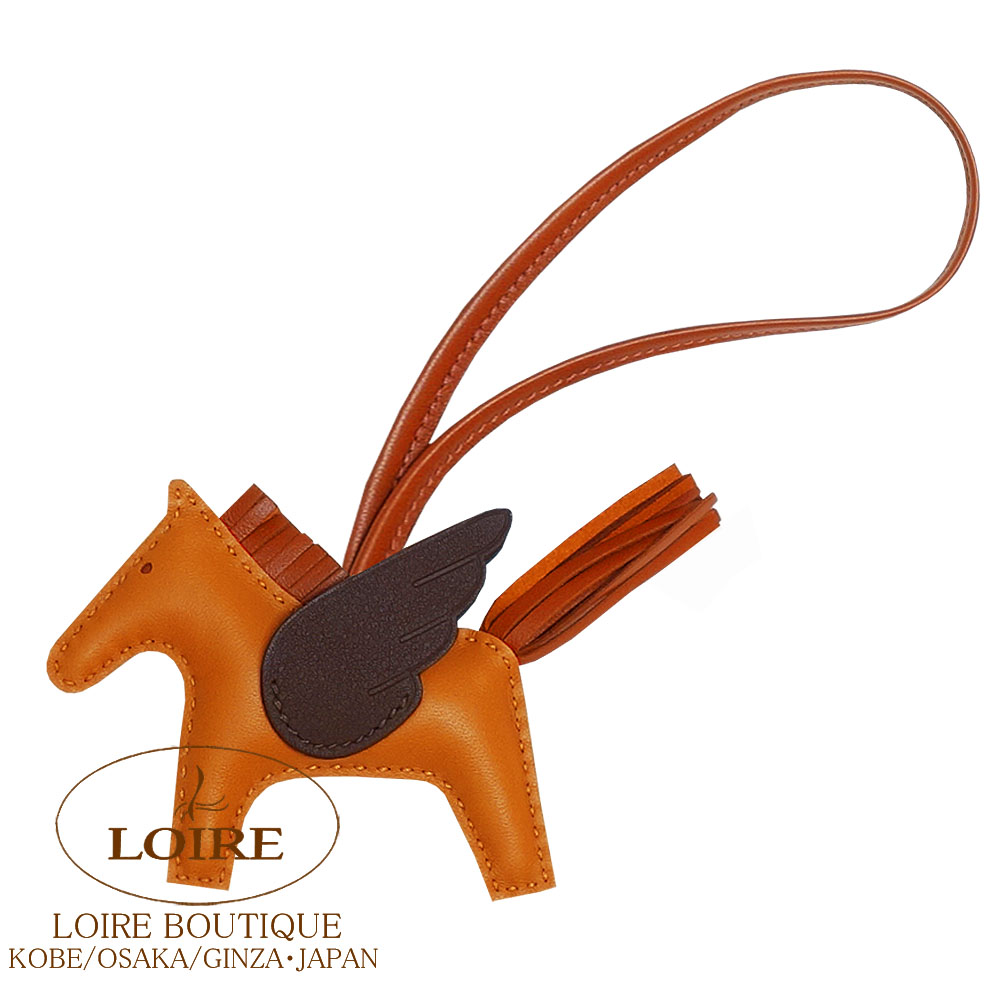 HERMES ペガサスPM ノワール ロデオ チャーム ペガサス PM ノワール ソーブラック 黒[H083010CAAO