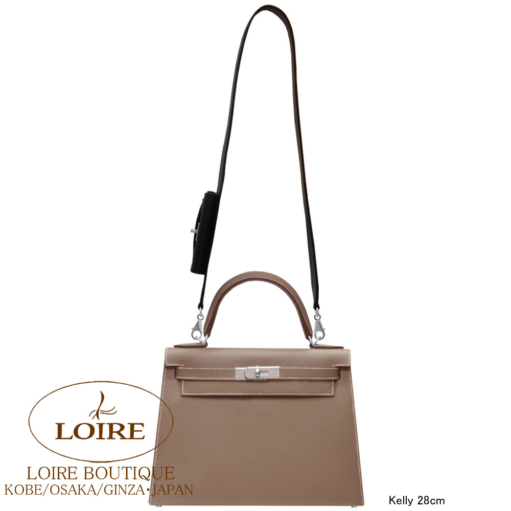 ◇24H◇ HERMES ケリー ポケット プラッシュ バッグ ストラップ エルメス<br>バンドリエール<br>ショルダーストラップ<br>ケリー
