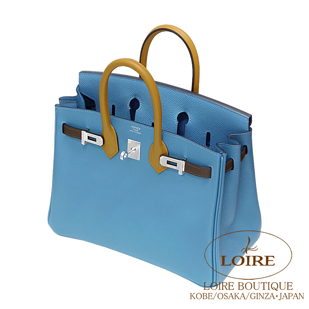 HERMES バーキン 35 ゴールド金具 ブルージーン エプソン（エルメス 