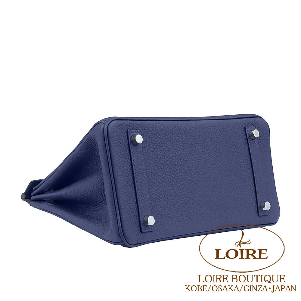 エルメス<br>バーキン 25cm<br>ブルーネイビー<br>トゴ<br