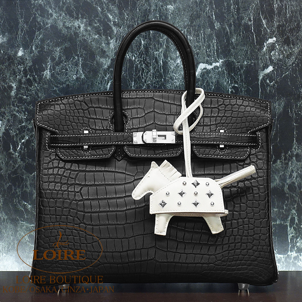 HERMES チャーム　ロベオロック　黒　シルバー HERMES チャーム ロベオロック 黒 シルバー - メルカリ