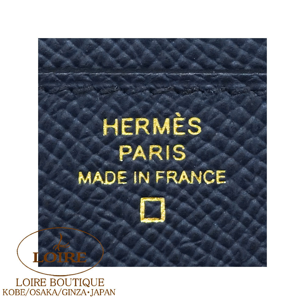 エルメス・ヌーヴォートゥーゴー・ブルーインディゴ エルメス <br>ヌーヴォー・トゥー・ゴー ジップ <br>ブルーインディゴ
