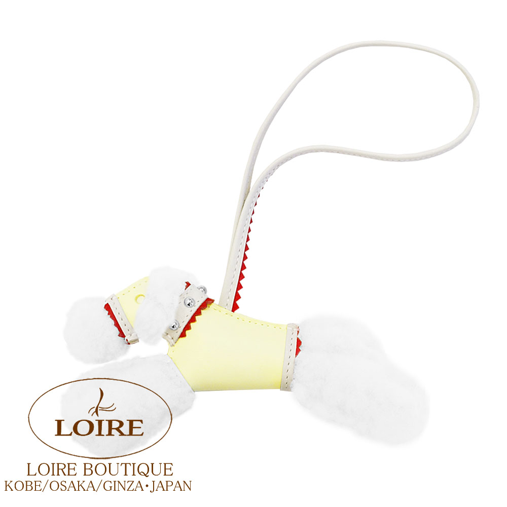 新品未使用 ジョーヌミルトン W刻印　エルメス バディチャーム エルメス<br>バディ チャーム 首輪付き<br>ジョーヌミルトン×クレ