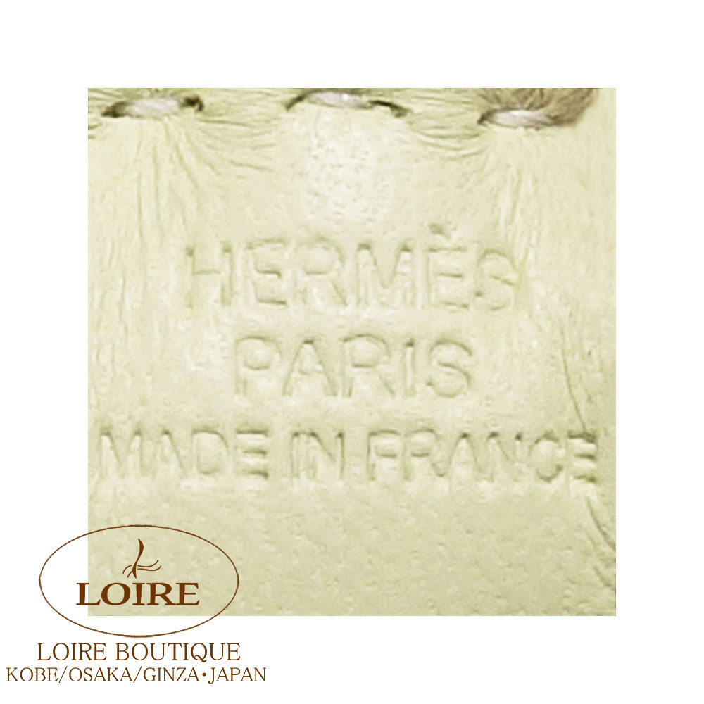 エルメス<br>バディ チャーム 首輪付き<br>ジョーヌミルトン×クレ