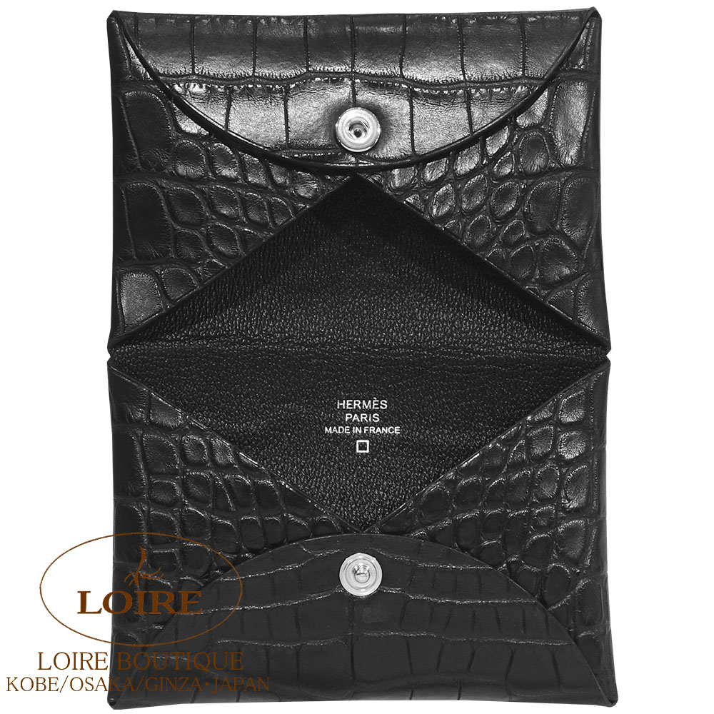 入手困難【HERMES】カードケース マットアリゲーター カルヴィ 入手困難【HERMES】カードケース マットアリゲーター カルヴィ