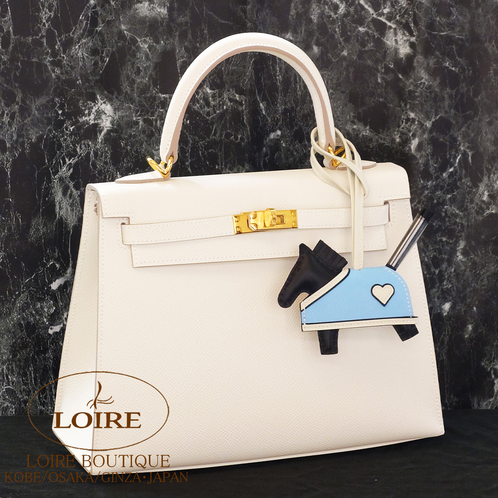 エルメス<br>ロデオ ロベオクール PM<br>チャーム<br>クロ×セレステ