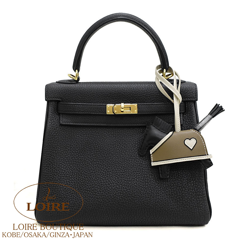 HERMES ロベオクールPM 楽天市場】エルメス ロデオ ロベオクール PM チャーム クロ×エトゥープ