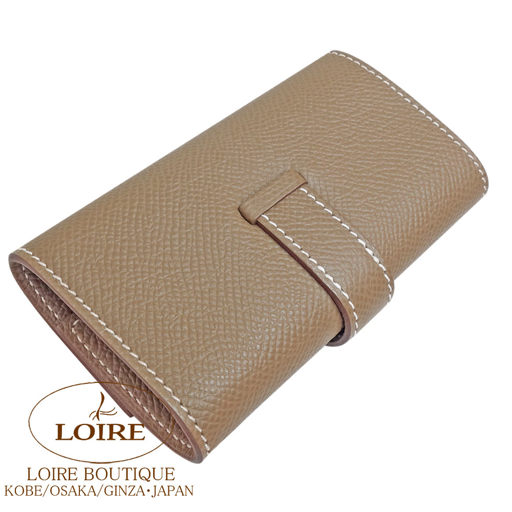 エルメス<br>ベアン キーケース 4連<br>エトゥープ<br>エプソン<br