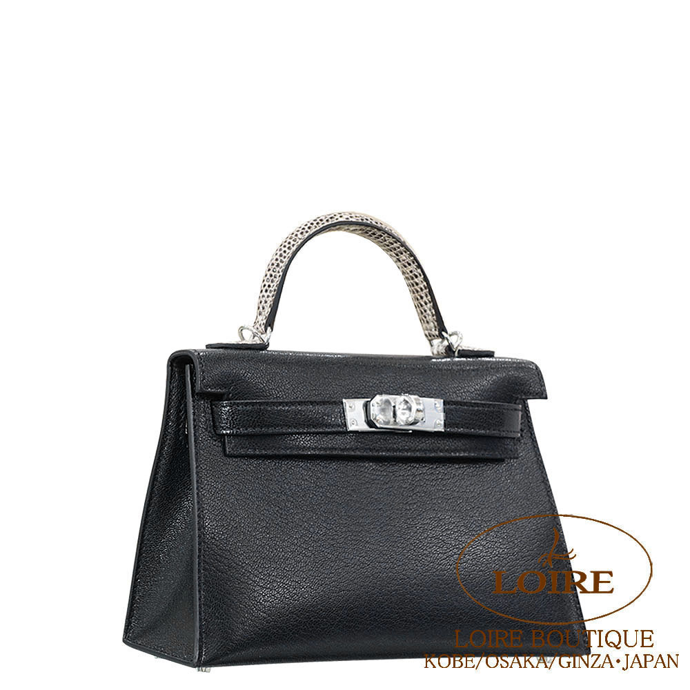 エルメス<br>ケリーミニ2 タッチ<br>クロ×オンブレ<br>シェーブル