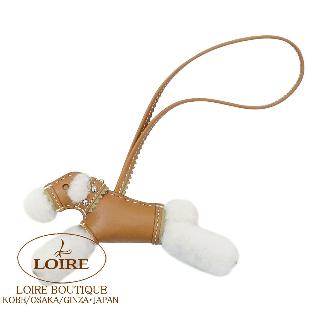 【新品未使用】エルメス バディチャーム 犬 HERMES 白 ローズダーリン 25112327.jpg