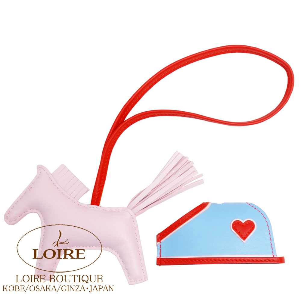 エルメス<br>ロデオ ロベオクール PM<br>チャーム<br>ローズダーリン